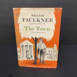 William Faulkner 'The Town' Hardcover Book 1st Edition 1957